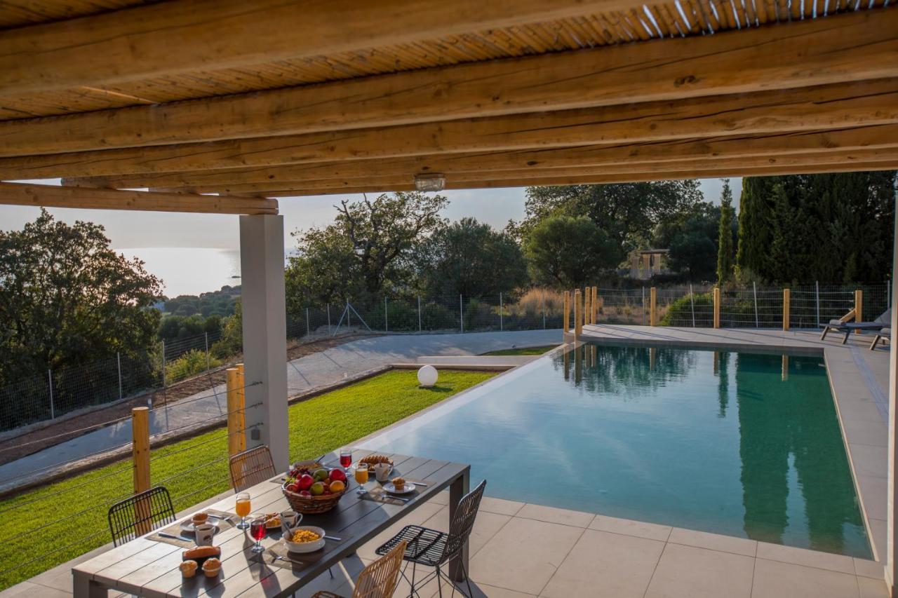 Exclusive Sea View Villa Madelaine 斯巴达 外观 照片