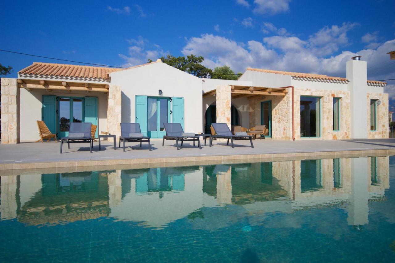 Exclusive Sea View Villa Madelaine 斯巴达 外观 照片