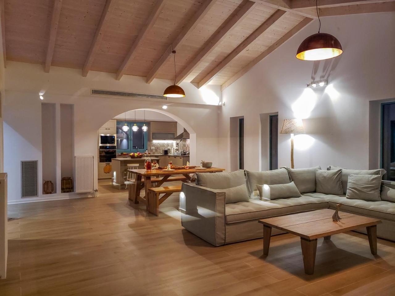 Exclusive Sea View Villa Madelaine 斯巴达 外观 照片
