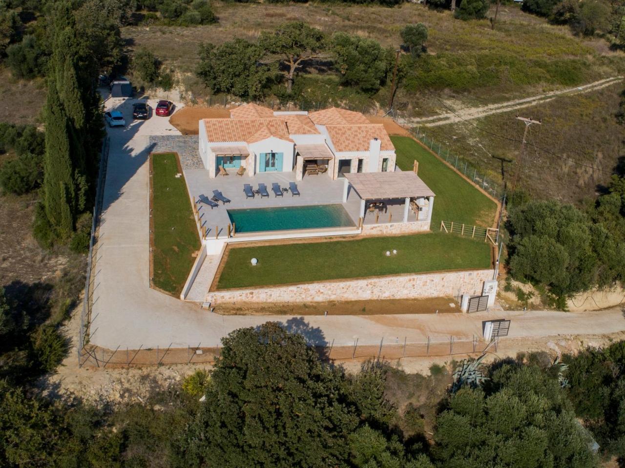 Exclusive Sea View Villa Madelaine 斯巴达 外观 照片