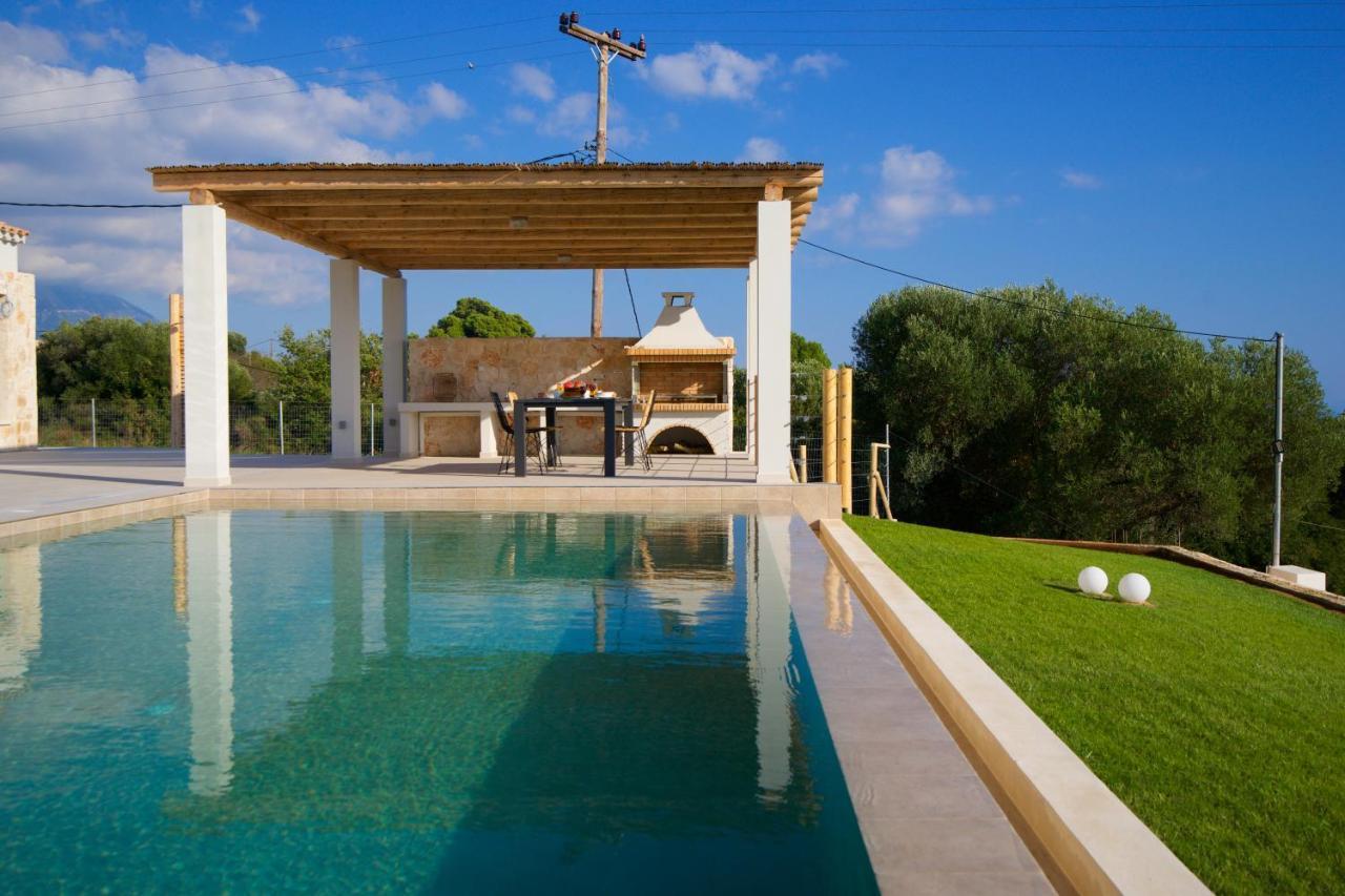 Exclusive Sea View Villa Madelaine 斯巴达 外观 照片