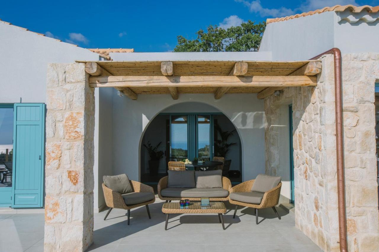 Exclusive Sea View Villa Madelaine 斯巴达 外观 照片